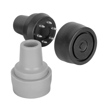 MIKIRAD nasadka zimowa antypoślizgowa do kul i lasek (śr.19) - czarna 1szt.